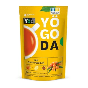 Yogoda Tea - 50 г обліпиха імбир бадьян