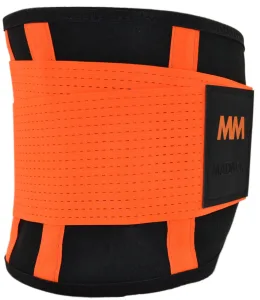 Compression Belt MadMax MFA-277 Slimming belt Black/neon orange L