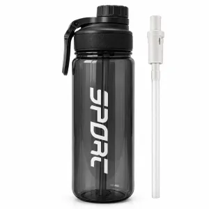 Water Bottle CASNO 880 ml black