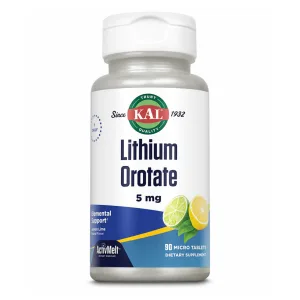 Lithium orotate 5 мг 90 таблеток лимон лайм (до 01.27)