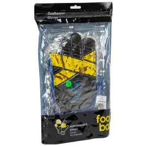 Рукавички воротарські із захистом пальців PRO GIGA CHAMPIONS LEAGUE 10 - чорний//жовтий/Синій