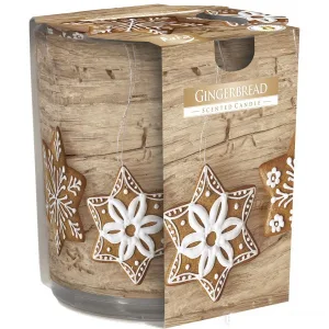 Ароматична свічка в скляному стакані імбирний хліб SN 72 s-23