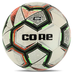 Футбольний м'яч CORE DIAMOND №5 PU Зелений-Помаранчевий