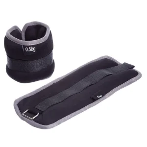 Обтяжувачі-манжети для рук та ніг 2 шт по 0,5 кг синій