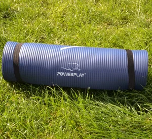 Килимок для йоги та фітнесу PowerPlay 4151 NBR Performance Mat синій 183x61x1,2