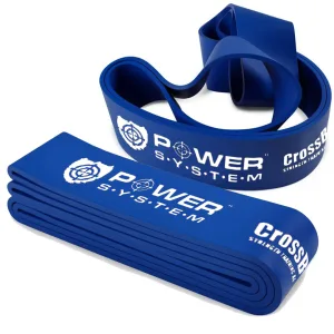 Еспандер петля гумка для фітнесу і кроссфіту Power System PS-4054 CrossFit Level 4 Blue опір 22 - 50 кг