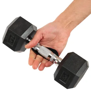 Накладки на долоні грипси Gym Grips силіконові, 2 шт, чорні - 9х5х3,5 см