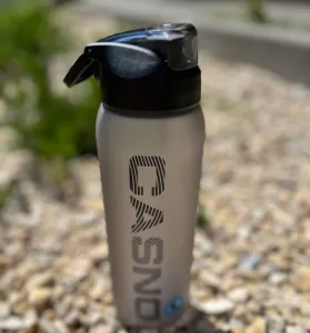 Пляшка для води CASNO 1000 мл KXN-1247 чорна