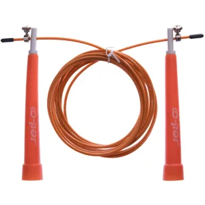 Скакалка швидкісна кросфіт зі сталевим тросом Чорний - 300 см