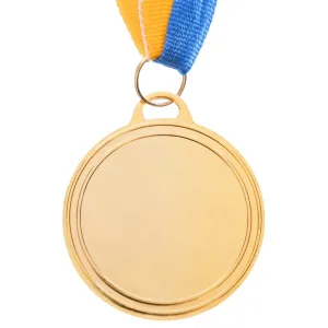 Медалі зі стрічкою 1 місце 5 см