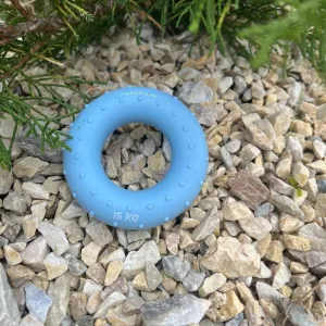 Еспандер кистьовий силіконовий PowerPlay PP-4338 Hand Grip Light 15 кг. блакитний