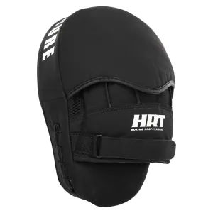 Лапа Вигнута для боксу та єдиноборств HARD TOUCH 19x5x25 см 2 шт - 23 см - Чорний, Жовтий