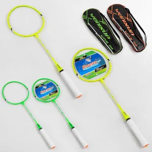 Бадмінтон Weinixun 2 кольори, , воланчик, 2 шт у чохлі зелений