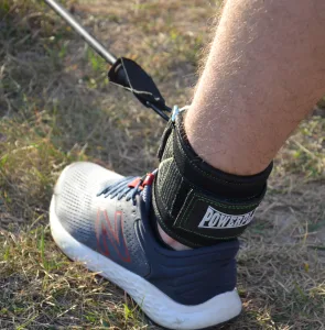 Манжета для тяги PowerPlay 4334 Ankle Strap Чорна