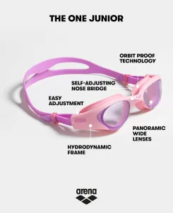Swimming Goggles Arena THE ONE JR Blue/Pink Kids Universal (Original)