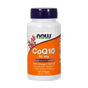 CoQ10 60 mg with Omega-3 - 60 Softgel