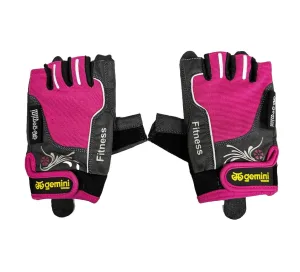 Рукавички для фітнесу M - рожевий