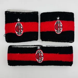 Набір напульсник та пов'язка на голову AC Milan