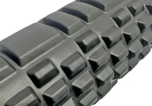 Масажний ролер EasyFit Grid Roller 60 см v.3,1 чорний