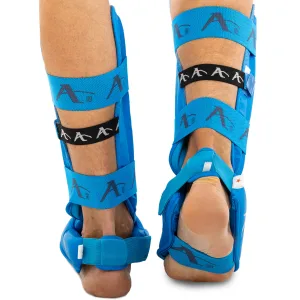 Захист гомілки та стопи для карате Araza BL Replica синій - M