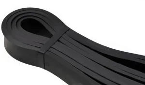 Еспандер петля гумка для фітнесу і кроссфіту PowerPlay 4117 Power Band Чорна 14 - 23 кг