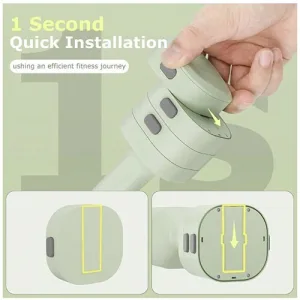 Гантелі для фітнесу набірні 2 шт по 2,5 кг 80382-5 зелений