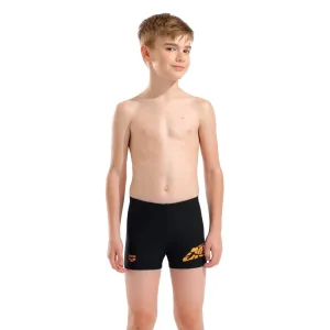 Плавки боксери для хлопчиків Arena LETTERING SWIM SHORT чорні 010864 500 оригінал 152 см