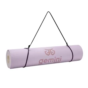 Килимок для фітнесу та йоги Gemini Sport TPE+TC 6 мм