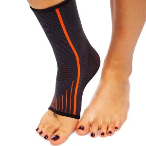 Бандаж на гомілковостоп еластичний EXTREME розмір L-XL 1 шт чорний-червоний - L/XL