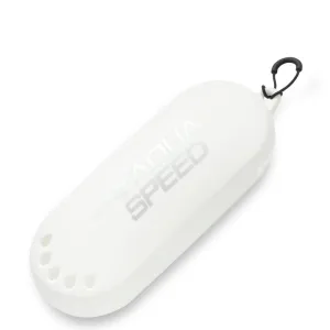 Чохол для окулярів Aqua Speed Silicone goggle case білий універсальний OFSM 633-05