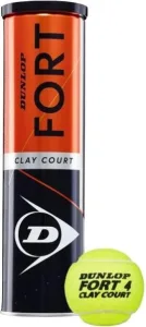 М'ячі для тенісу Dunlop Fort clay court 4 шт