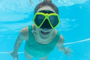 Маска для плавання BESTWAY 7+ 22040 темно-синій