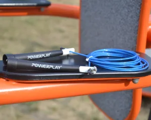 Скакалка швидкісна PowerPlay 4202 Ultra Speed Rope синя 2,9 m.