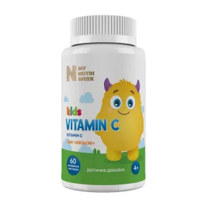Kids Vitamin C - 60 желейних льодяників, апельсин