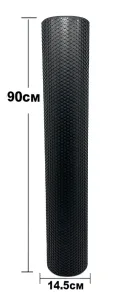 Massage Roller EasyFit Foam Roller 90 cm Black
