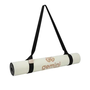 Yoga Mat Rubber Polyurethane Pro ILLustration Sport Pro 183 cm*68 cm*5 mm Powder