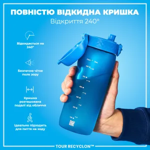 Пляшка для води ION8 750 мл. (ЕКО пляшка) BPA Free, Blue