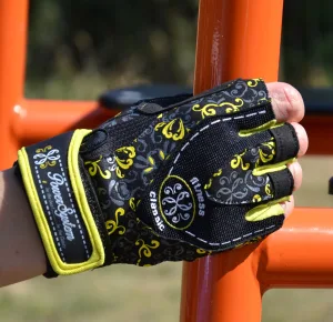 Рукавички для фітнесу Power System PS-2910 Classy жіночі Yellow - S