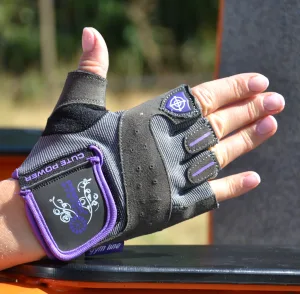 Рукавички для фітнесу Power System PS-2560 Cute Power жіночі Purple - XS