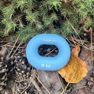 Еспандер кистьовий силіконовий PowerPlay PP-4336 Hand Grip Light 15 кг. блакитний