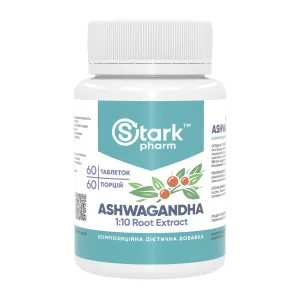 Ashwagandha 1:10 Root Extract 500 мг - 60 таблеток