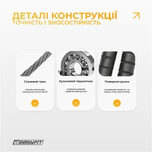 Скакалка з обважнювачем EasyFit