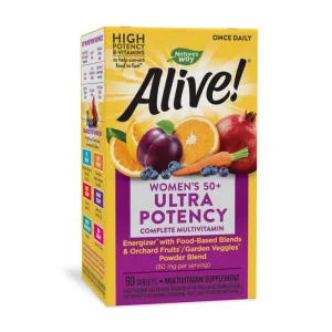 Alive! Women's 50+ Ultra Potency - 60 таблеток