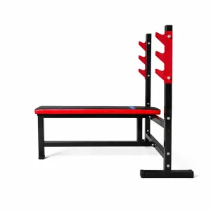 Лавка зі стійками під штангу для жиму