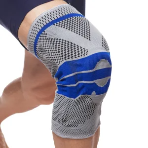 Наколінник бандаж із силіконовим кільцем MUTE M-XL 1 шт 9065-greyblue - XL