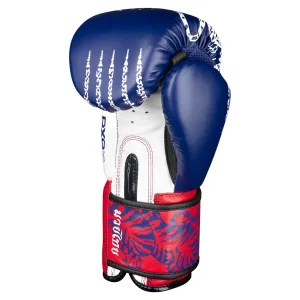 Боксерські рукавиці Phantom Muay Thai Blue 12 унцій (капа в подарунок)