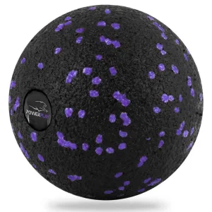 Масажний м'яч PowerPlay PP-4350 Epp Massage Ball d8 Чорно/Фіолетовий
