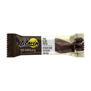 Fitwin Bar No Sugar Added - 60 г двоїний шоколад