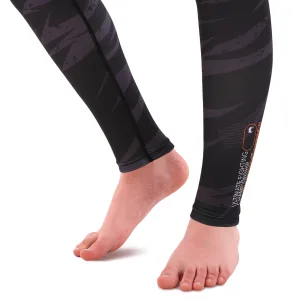 Костюм компресійний дитячий рашгард лонгслів штани та шорти VNM UFC FIGHT WEEK 2XS-L, чорний-сірий 9540B-9640B-V5031 L