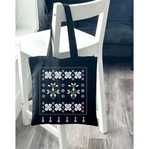 Екошопер BookOpt BK4095 українські мотиви, чорний